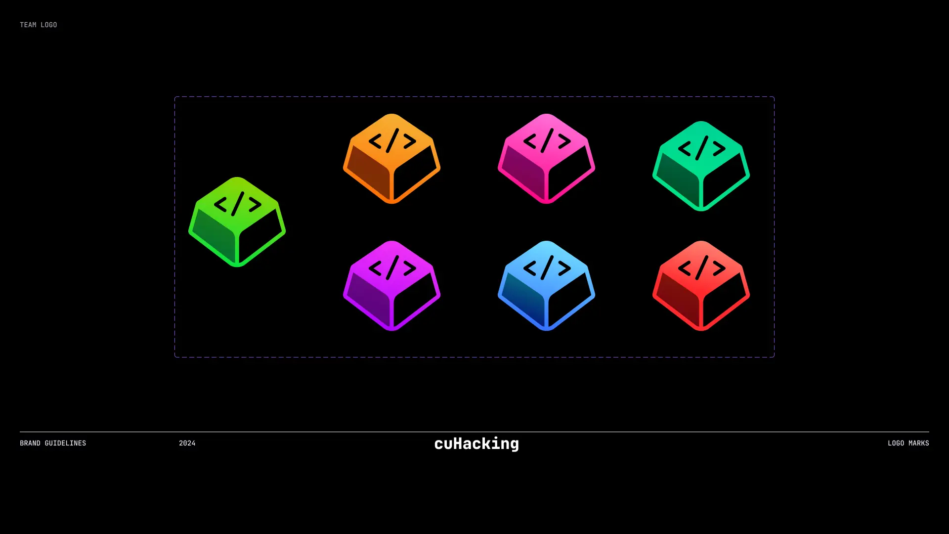 Colour variations logo